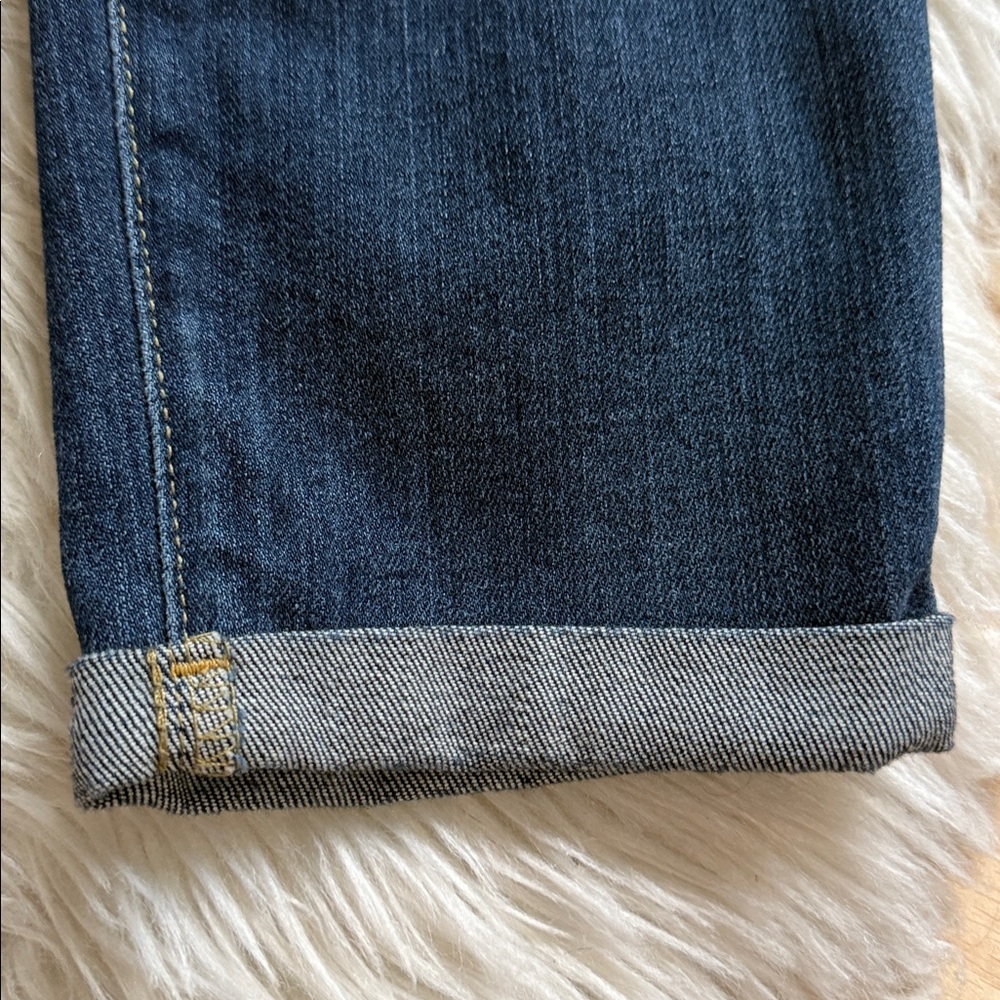 Joe’s 24” Kicker Midrise Cropped Cuffed Medium Wash Jeans 26 - Picture 3 of 10